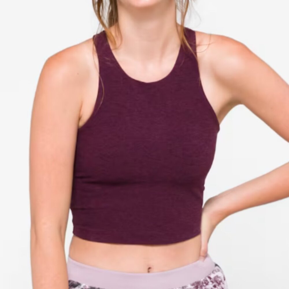 Beyond Yoga Focus Cropped Performance Tank